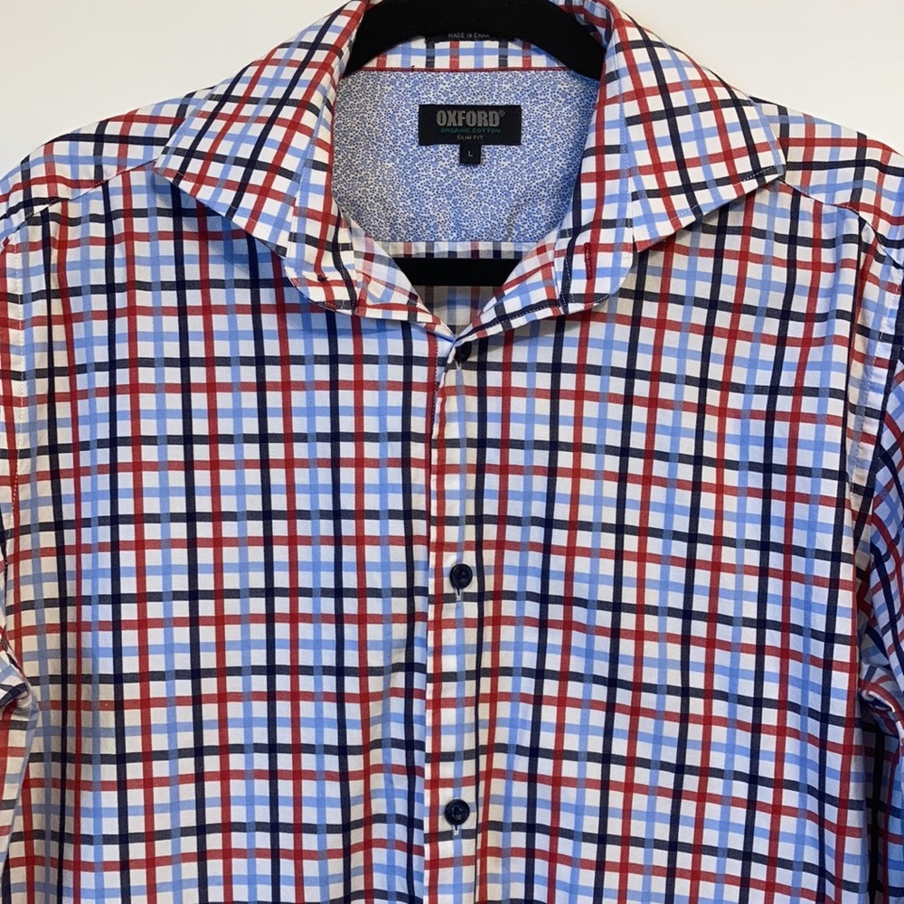 SOLD Oxford Long Sleeve Button Down Mens Shirt - Picture 2 of 7